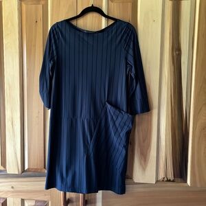 Porto San Francisco blue with Black stripes Tunic